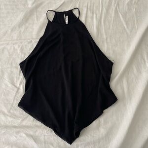 Zara Black Halter Neck Women's Top size large